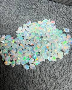 Ópalo de Calidad AAA, Cabujón Facetado, Corte Pera y Esmeralda, Gema Suelta – Ópalo Natural para Anillos, Colgantes y Joyería Personalizada - Product Image 3