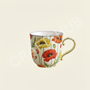 Tazas de Café de Porcelana CRAFTS HUB de 200-400 ml, Aptas para Lavavajillas y Microondas, Resistentes al Calor - Product Image 2