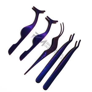 RMI Produit le plus populaire – Applicateur de cils couleur plasma violet de qualité supérieure, ensemble peigne et clip personnalisés pour applicateur de cils - Product Image 6
