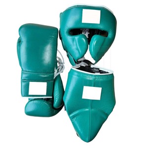 2026 Custom Cowhide Leather MMA Boxing Sparring Set Professional Boxing Gear <b>Training</b> New Boxing Sets with OEM ODM Service - Product Image 4