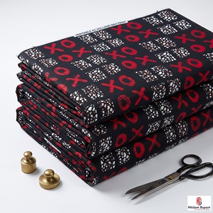 Custom African Wax Print Cotton Fabric Ankara Kitenge OEM ODM Textile Factory Garment - Product Image 1