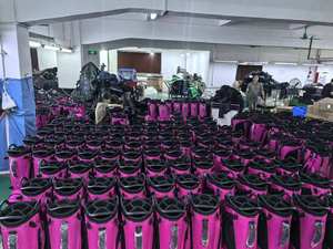 Sac de golf pliable en cuir PU de qualité supérieure, durable, imperméable, avec support automatique et housse de pluie assortie pour demi-jeu - Product Image 6