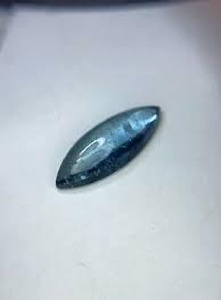 Topaze bleue de Londres naturelle en gros, cabochon marquise, pierres précieuses en vrac de haute qualité pour la fabrication de bijoux, qualité naturelle de Londres - Product Image 1