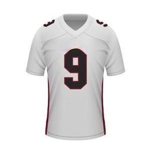 Uniforme de football américain unisexe de haute qualité personnalisable avec logo personnalisé, uniforme élégant de qualité sublimée - Product Image 4