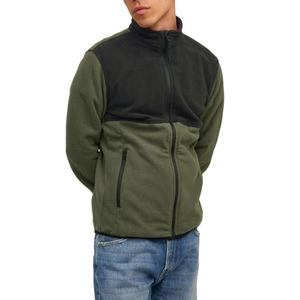 Veste légère en laine 100% pour homme, imprimée et brodée, respirante, en polaire, coupe ample, séchage rapide, écologique - Product Image 2