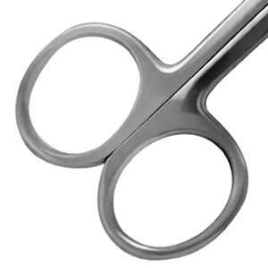 Fine Nail Scissors 3.5 Inch Curved Stainless Steel Polished Finish Manicure Pedicure Nail Trimming Professional Tool - Product Image 5