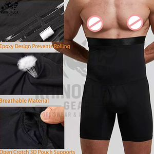 Shorts de course OEM pour hommes, shorts de compression de gym avec poches, shorts de compression de sport et de fitness OEM à bas prix pour hommes - Product Image 4