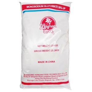 Additif alimentaire MSG (glutamate monosodique) 99% en sac de 25 kg, 80 mesh, provenant de Chine - Product Image 1