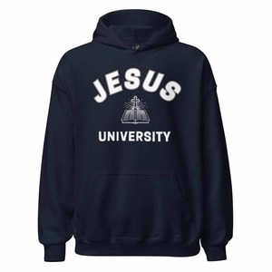 Sudadera con Capucha Personalizada de la Iglesia de Jesús para Hombres, Mujeres y Jóvenes, con Logotipo Bordado en Felpa de Algodón, Venta al Por Mayor - Product Image 1