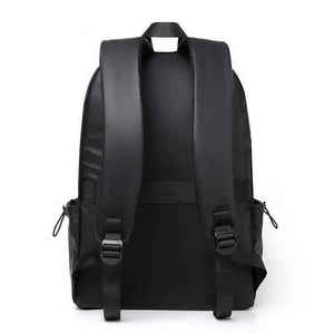 Vintage PU Leather <b>Backpack</b> 15 Inches Waterproof Softback with Diamond Lattice Pattern Unisex Outdoor Hunting Bag - Product Image 2
