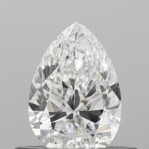 0.49ct D SI1ตัดลูกแพร์เพชรที่ปลูกได้รับการรับรอง CVD - Product Image 1