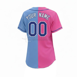 Vente directe d'usine, maillot de softball à manches courtes, nouveau style, vêtements de sport pour femmes, maillot de softball - Product Image 2