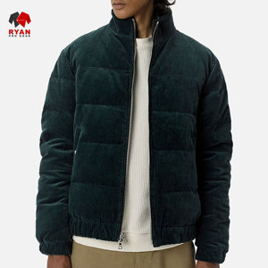 เสื้อแจ็คเก็ตพัฟเฟอร์คุณภาพสูงแบบสั่งทำพิเศษสำหรับผู้ชาย วัยรุ่น และเด็ก  ออกแบบสีและโลโก้ได้ตามต้องการ ป้องกันรอยยับ - Product Image 4