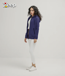 XEEP Sweat-shirts à capuche personnalisés pour hommes, en jersey tricoté, imprimés par transfert thermique, avec logo sur le devant, poche, respirants et à séchage rapide, pour l'hiver et les loisirs - Product Image 3