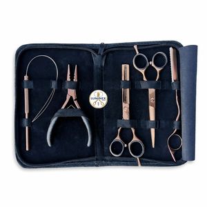 Kit de Herramientas de Acero Inoxidable para Extensiones de Cabello, Completamente Impermeable, para Peinado - Product Image 2