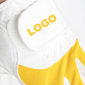 Gants de golf pour hommes en cuir synthétique respirant de qualité supérieure avec protection UV, logo personnalisé, prix bas pour les golfeurs passionnés de sport - Product Image 4