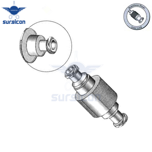 Dispositivo de Sujeción de 34.7 mm de Longitud con Conexión Luer Lock, Dispositivo Quirúrgico de Acero Inoxidable, 6 mm de Diámetro Exterior, 4 mm de Diámetro Interior - Product Image 4