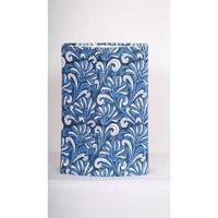 Panier rectangulaire en coton écologique fait main en Inde, à couvercle roulant, forme hexagonale, imprimé au bloc à la main, léger et de haute qualité