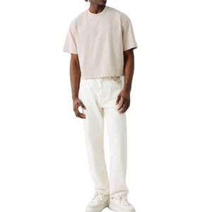 Camiseta de Marca de Fabricante con Estampado DTG, Diseño Streetwear, Corte Holgado, Camiseta Corta de Gran Gramaje con Serigrafía - Product Image 1