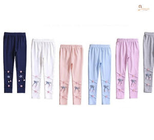 Leggings Vintage para Niñas, Pantalones Finos Ecológicos 100% Algodón para Bebés y Niños Pequeños - Product Image 2