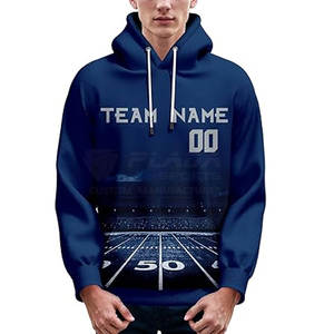 Sweat à capuche de rugby au style optimal, confortable, tissu léger et respirant, coupe ergonomique, idéal pour les vêtements de sport pour hommes - Product Image 2