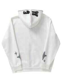 Premium full-face hoodie crafted from soft, durable cotton, featuring a full <b>zip</b> closure and a stylish, edgy design. - Product Image 6