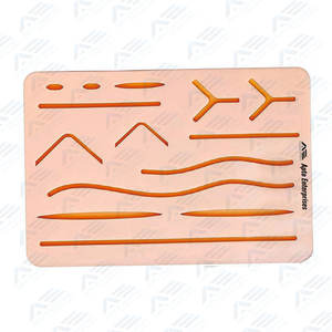 Kit de pratique de suture, coussin de suture pour étudiants en médecine, outils de formation chirurgicale manuels en nylon de haute qualité, personnalisés, complets, CE - Product Image 2