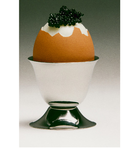 Ensemble de coupelles à œufs en acier inoxydable poli miroir argenté de haute qualité, pour hôtels, à prix abordable - Product Image 6