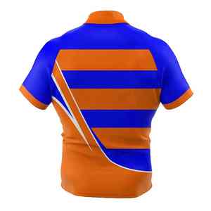 ชุดเสื้อเจอร์ซีย์แบบซับลิเมชั่นสั่งทำพิเศษ ระบายอากาศได้ดี แห้งเร็ว สำหรับการแข่งขันระดับมืออาชีพ การฝึกซ้อม และชุดยูนิฟอร์มรักบี้ - Product Image 4