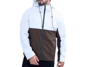 <b>Men's</b> Lightweight Polyester <b>Jacket</b> Customized Logo Windproof Waterproof Stylish Windbreaker Stand Collar Casual Zipper Closure - Product Image 4