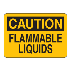 Señal de Precaución: Líquidos Inflamables para Laboratorios y Áreas Industriales - Product Image 2