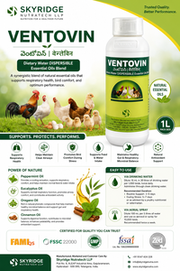 Ventovin - Mezcla de Aceites Esenciales Dispersables en Agua, Aditivo Alimentario Líquido con Vitaminas para Aves de Corral - Product Image 2