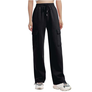 2026 Winter New Design <b>Slim</b> Fit Custom Logo Sweatpants High Quality <b>Jogger</b> Pants High Waist Women's Clothing Pants Trousers - Product Image 4