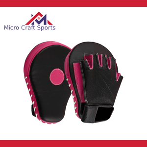 Professional Equip of <b>Boxing</b> Mitt Focus Pad Leather Focus Pad Custom <b>Boxing</b> Training Martial Arts Focus Mitts Quality Pakistan - Product Image 4