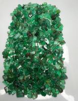 Lot de cristaux d'émeraude verte naturelle, pierres précieuses brutes de qualité supérieure, certifiées IGI, traitées thermiquement, 3 mm, haute qualité, effet chromatique, pour bijoux
