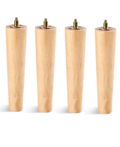 Patas de Sofá de Madera Resistentes Personalizadas, Piezas de Repuesto para Muebles de Exterior, Fábrica de Piezas para Sofás y Muebles - Product Image 3