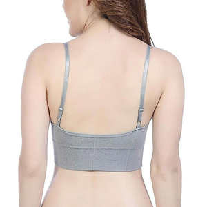 Ensemble soutien-gorge de sport sans bretelles et short respirant de haute qualité, à maintien élevé, pour la gym et le fitness, grandes tailles, vente en gros, personnalisable - Product Image 2