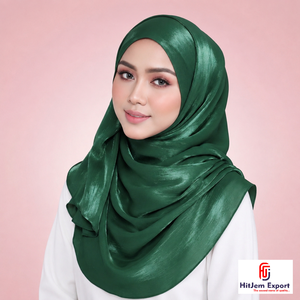 Pañuelo Hijab Liso Premium Personalizado Zimmy Choo, Sensación de Seda, Suave, Envoltura para la Cabeza, Fabricante Textil OEM ODM Personalizado - Product Image 5