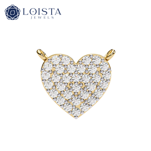Lab-grown Diamond Water Drop Pendant Necklace 18K Gold 1 Carat Sparkling IGI Certified <b>Gift</b> Giving - Product Image 3