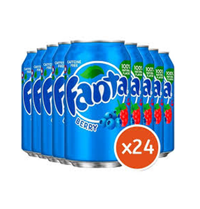 Fanta Berry Version US 12x355ml – Saveur Américaine Populaire pour Importateurs Internationaux Cherchant à Exporter des Sodas Américains Authentiques - Product Image 3