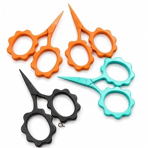 Mini Flower Sewing Scissors Fine Tip Stainless Steel Needlework <b>Thread</b> <b>Cutter</b> Craft Tool Manufacturer - Product Image 6