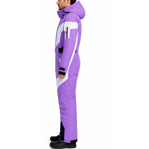 Combinaison de ski professionnelle pour homme, une pièce, hiver, imperméable, coupe-vent, respirante, vêtements de ski et de snowboard, OEM ODM - Product Image 6