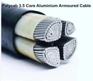 สายไฟฟ้าหุ้มฉนวนอะลูมิเนียมแบบตีเกลียว 600V PVC ทรงกลม พร้อมเกราะป้องกัน - Product Image 2