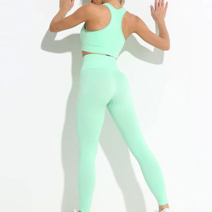 Conjunto de Yoga para Mujer, Material Ligero y Duradero, Antiarrugas, de Moda, Conjunto de Yoga para Mujer con Diseño Ligero - Product Image 6