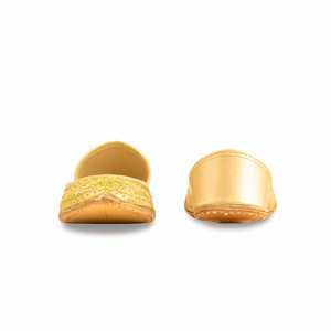 Zapatos planos Khusa EC8570 formales dorados - Product Image 2