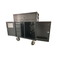 Boîte de rangement équestre à roulettes, fabrication sur mesure en tôle, armoire à équipement, casier métallique pour selle de cheval, équipement équestre, prix ajustable