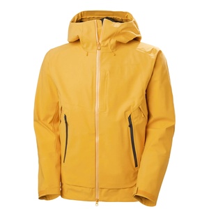 Blouson aviateur d'hiver softshell pour homme avec col montant et capuche Manteau d'extérieur imperméable pour vêtements de ski Fermeture à glissière - Product Image 3