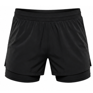 Ensemble T-shirt et short de sport haut de gamme pour homme – Idéal pour la gym, l'entraînement, la course et le fitness – Léger, respirant et anti-transpiration - Product Image 4