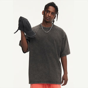 Chemises unies surdimensionnées style ODM HSI, vente en gros, vêtements décontractés pour hommes, fabriquées au Pakistan, séchage rapide, 100% coton - Product Image 1