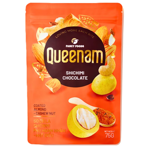 ราคาขายส่ง รับผลิตแบบ OEM/ODM ช็อกโกแลตดรากี ฮาลาล 75 กรัม ช็อกโกแลตชิชิมิเคลือบอัลมอนด์ เม็ดมะม่วงหิมพานต์ ขนมขบเคี้ยว ผู้ส่งออก - Product Image 1